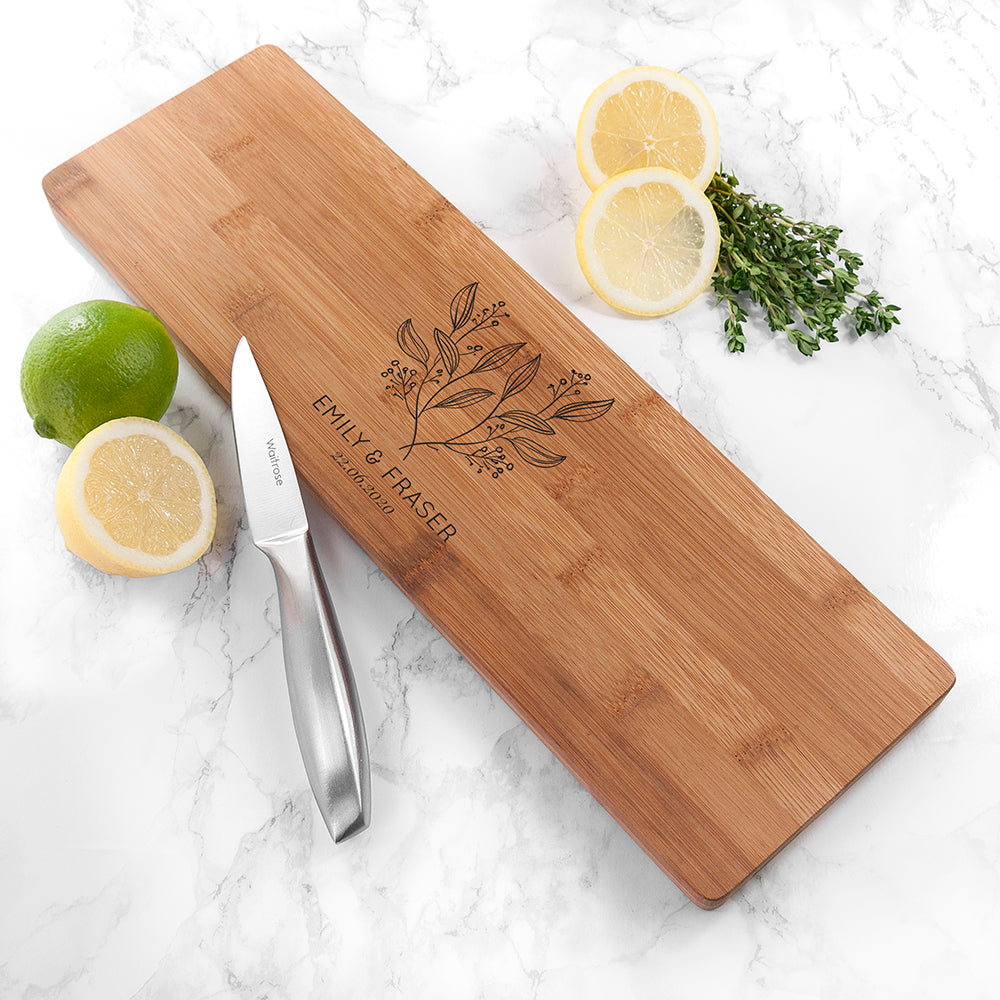Personalised Happy Couple Serving Board - treat-republic