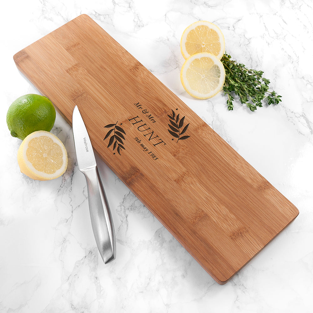 Personalised Wedding Serving Board - treat-republic