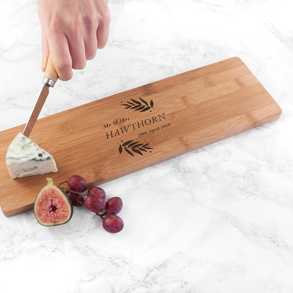 Personalised Wedding Serving Board - treat-republic