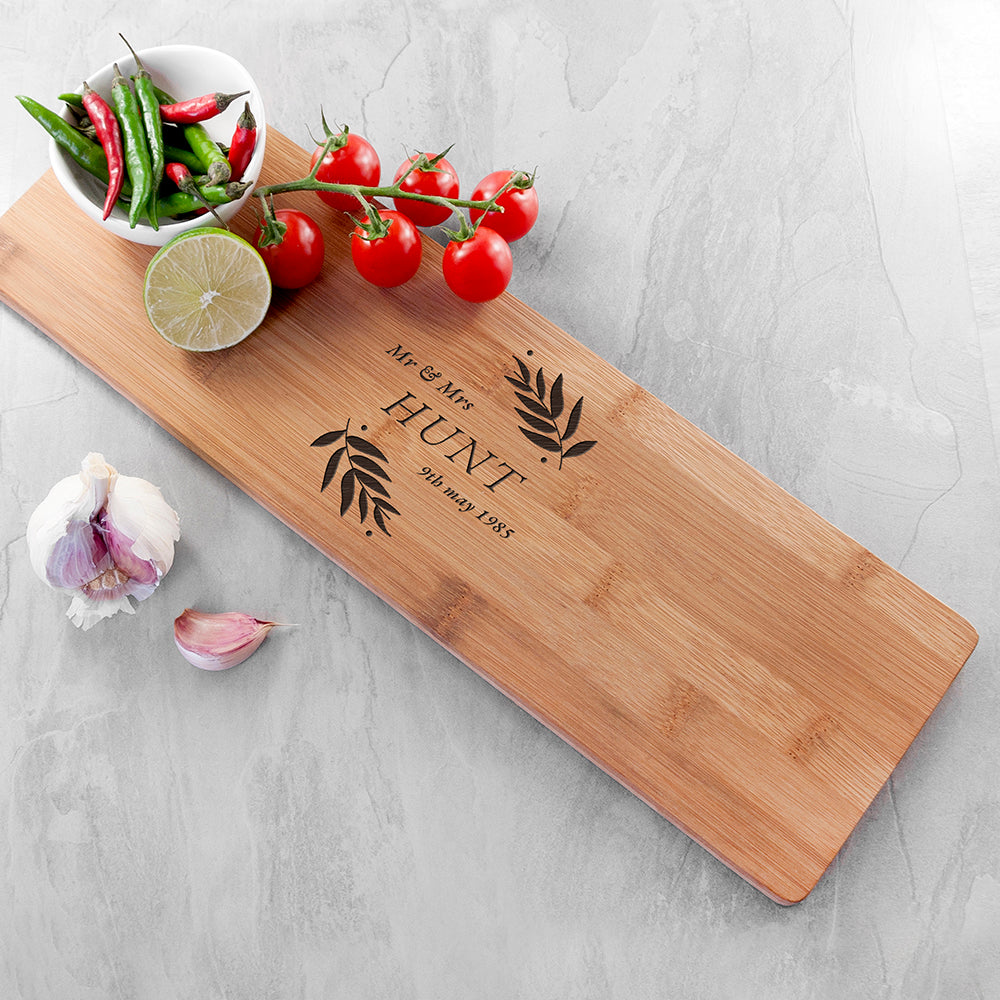 Personalised Wedding Serving Board - treat-republic