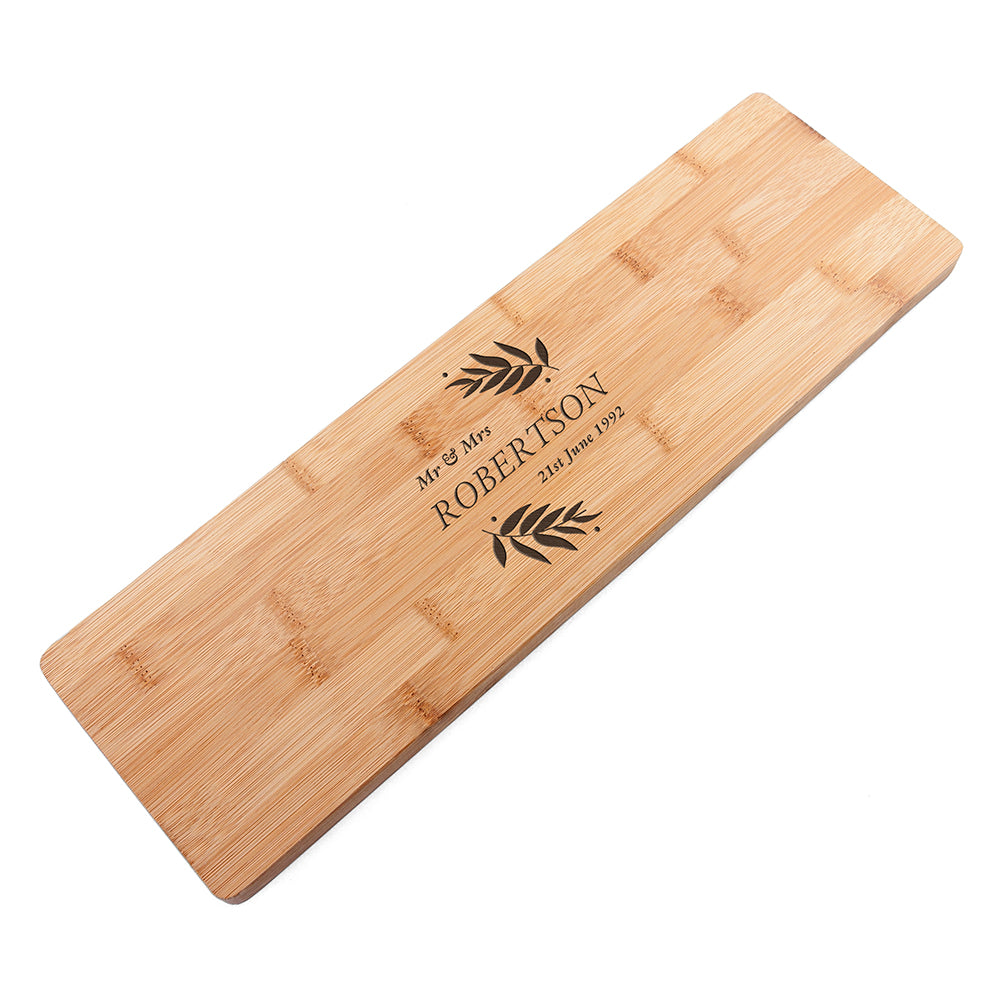 Personalised Wedding Serving Board - treat-republic