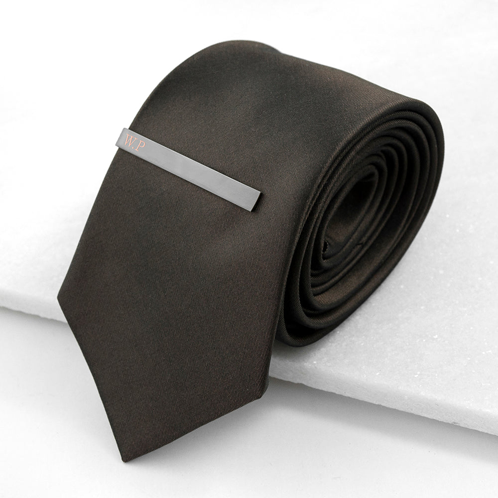 Personalised Message Tie Clip - treat-republic