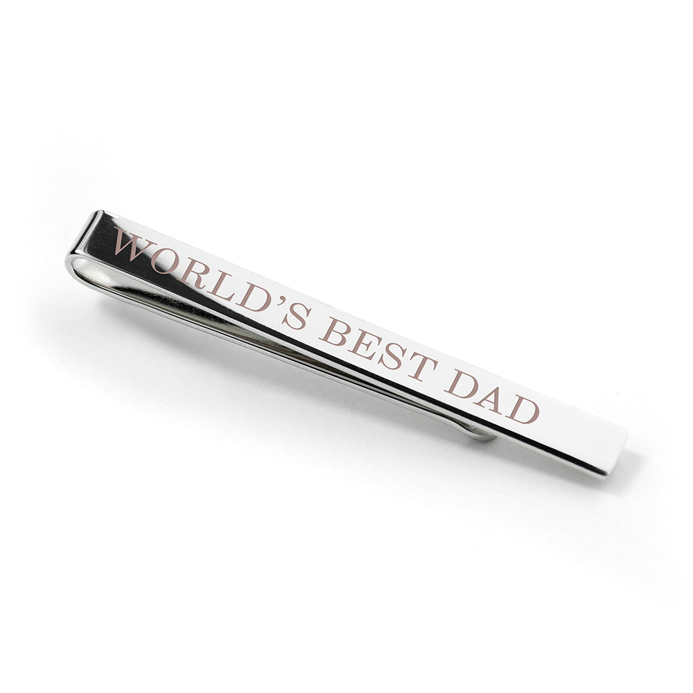 Personalised Message Tie Clip - treat-republic