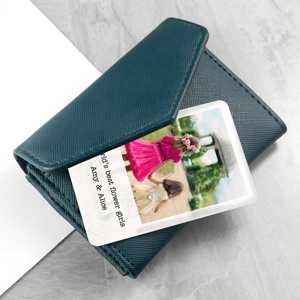 Personalised Flower Girl Photographic Wallet Keepsake - treat-republic