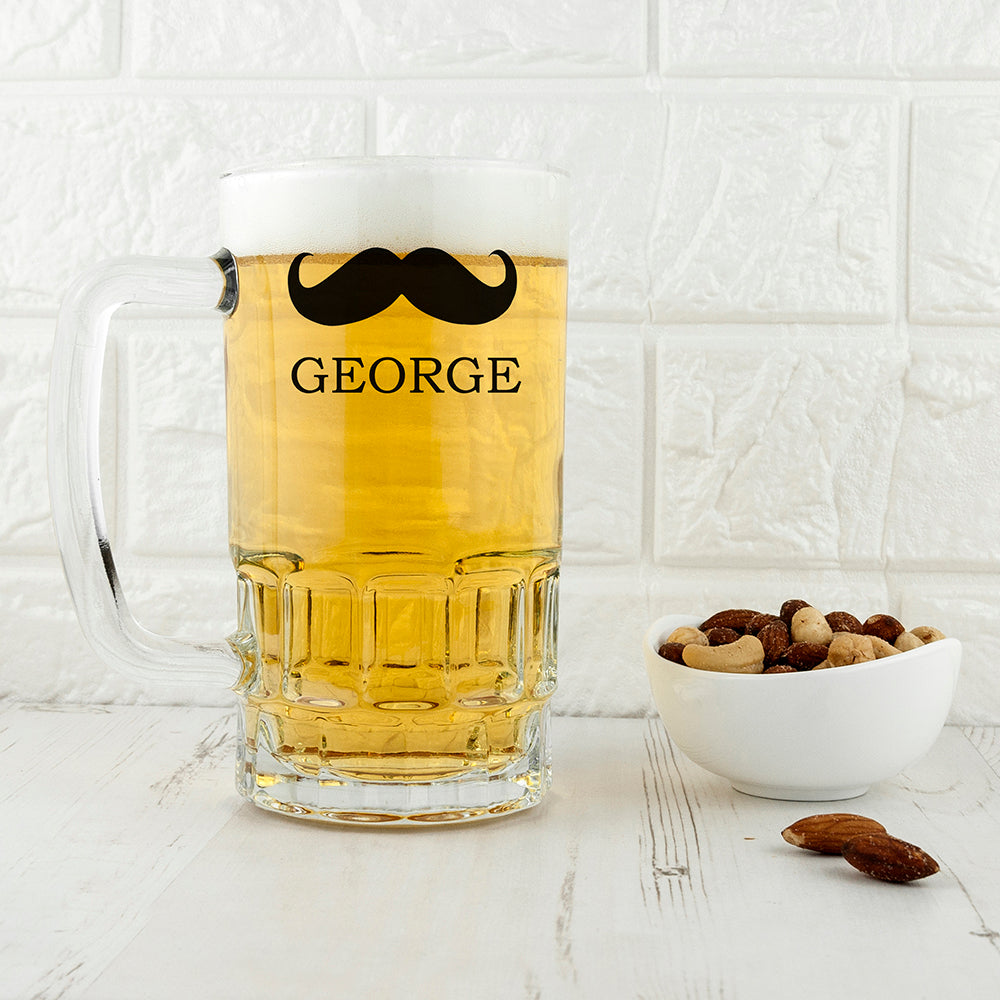 Moustache Tankard - treat-republic