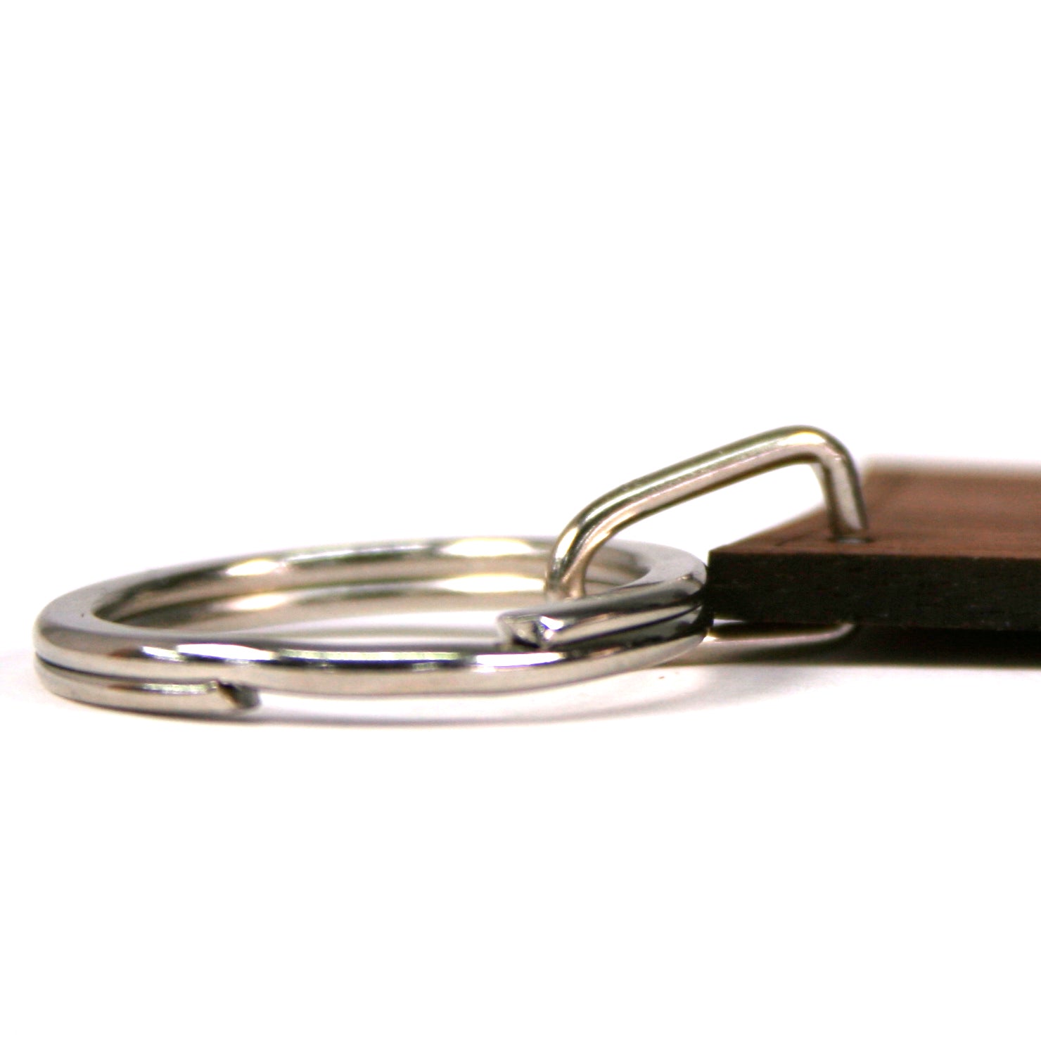 Monogram Initial Wooden Keyring - treat-republic