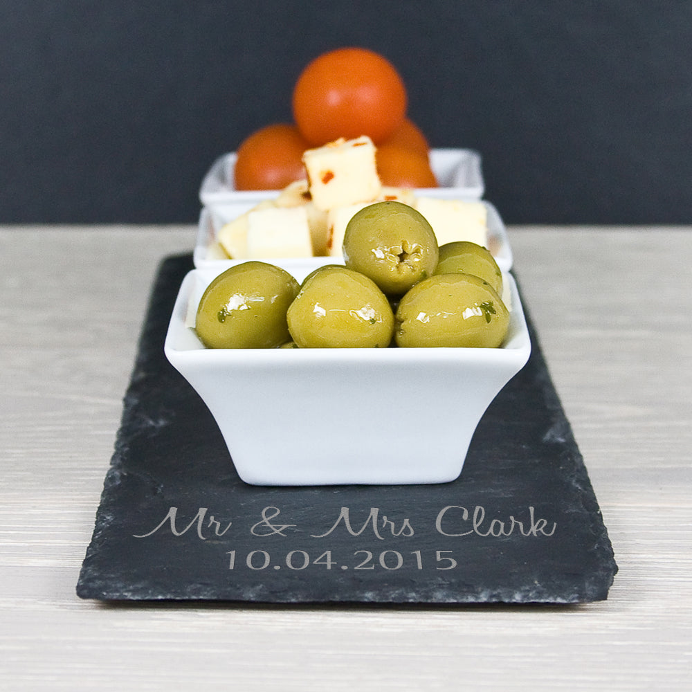 Personalised Meze Serving Platter - treat-republic