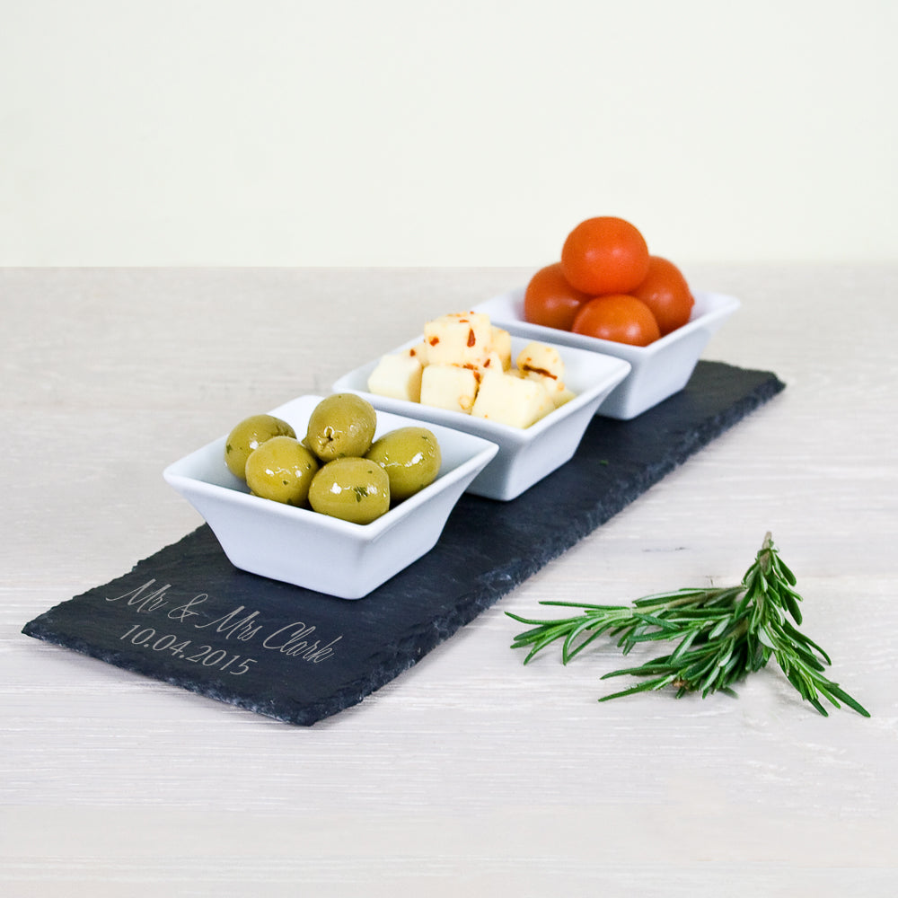 Personalised Meze Serving Platter - treat-republic