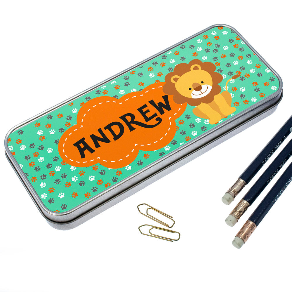 Happy Lion Pencil Case - treat-republic