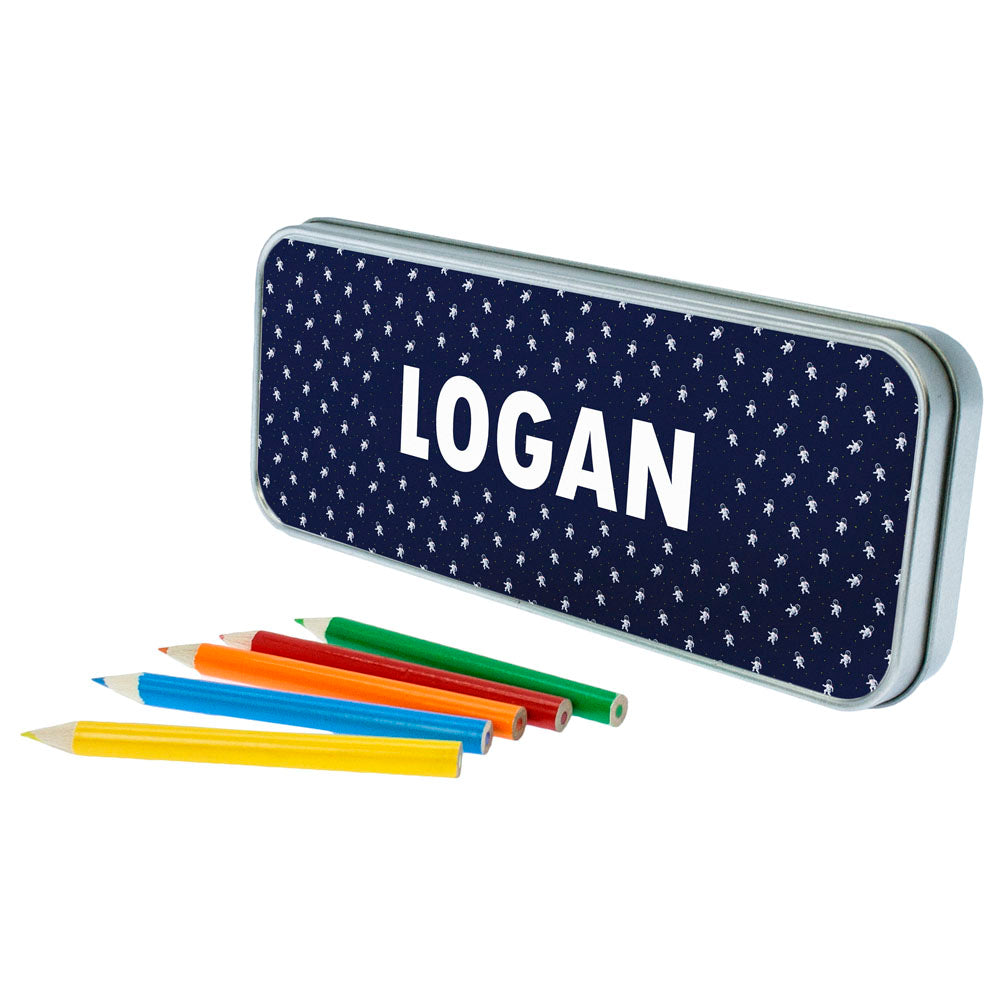 Astronaut Space Themed Pencil Case - treat-republic