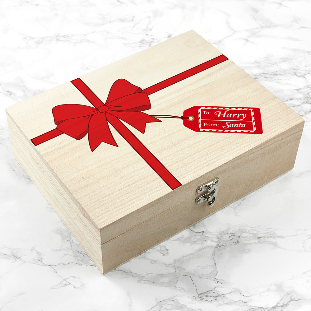 Personalised All Wrapped Up Christmas Eve Box - treat-republic