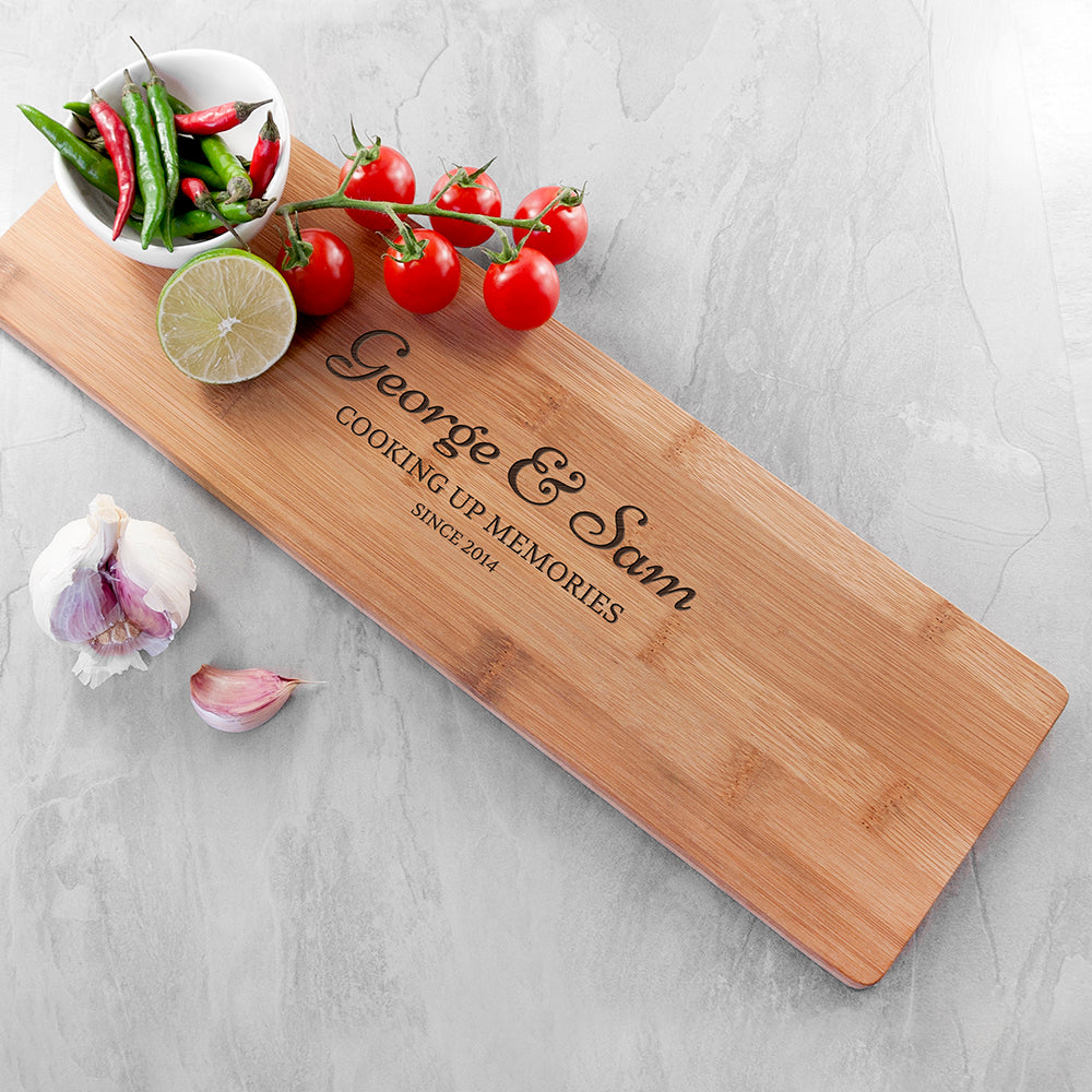 Personalised Anniversary Serving Board - treat-republic