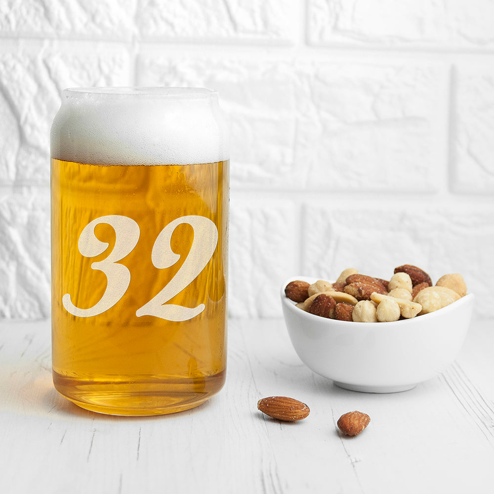 Personalised Birthday Can Glass - treat-republic