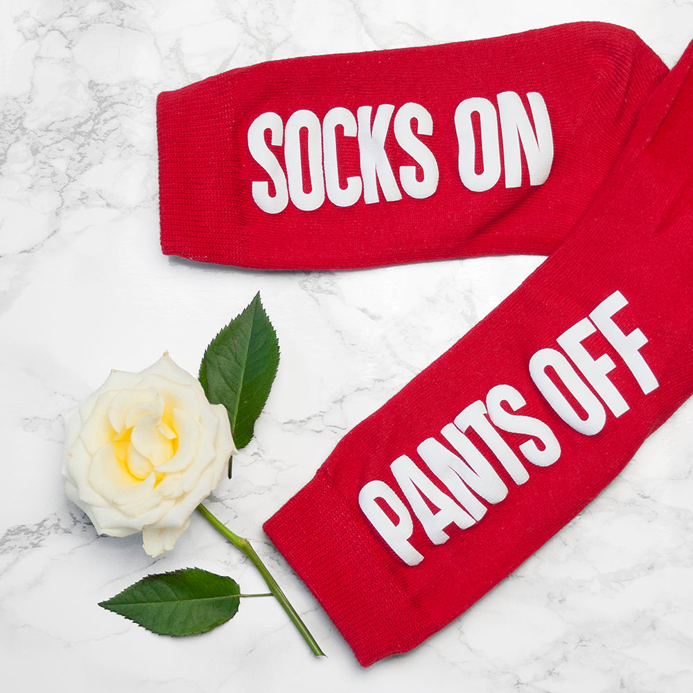 Personalised Cheeky Valentine's Socks - treat-republic
