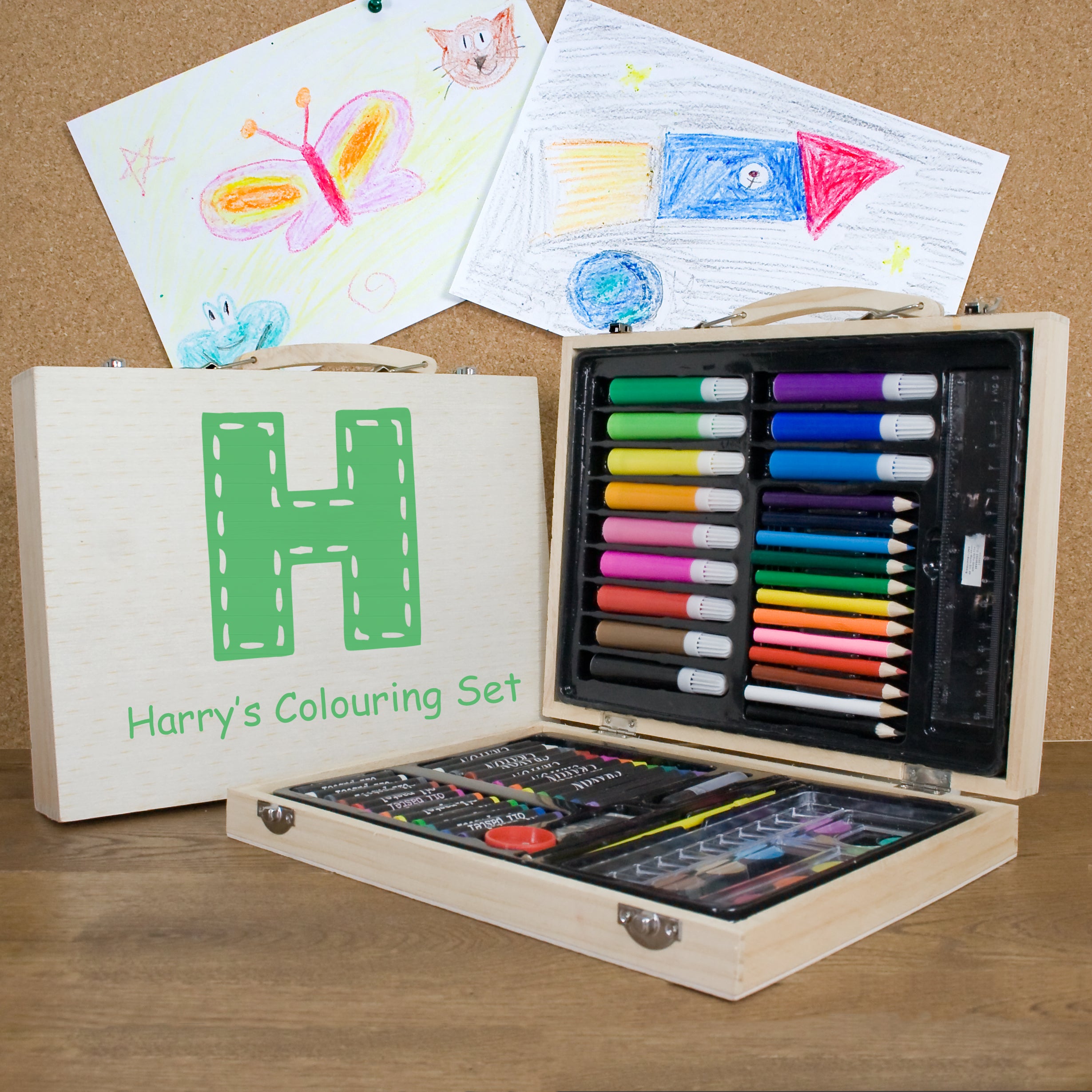 Personalised Children's Colouring In Set - treat-republic