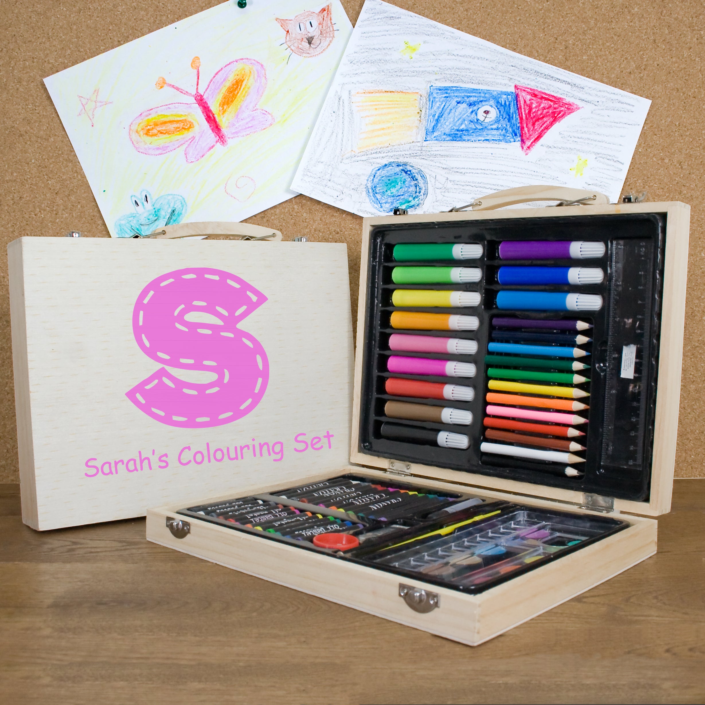 Personalised Children's Colouring In Set - treat-republic