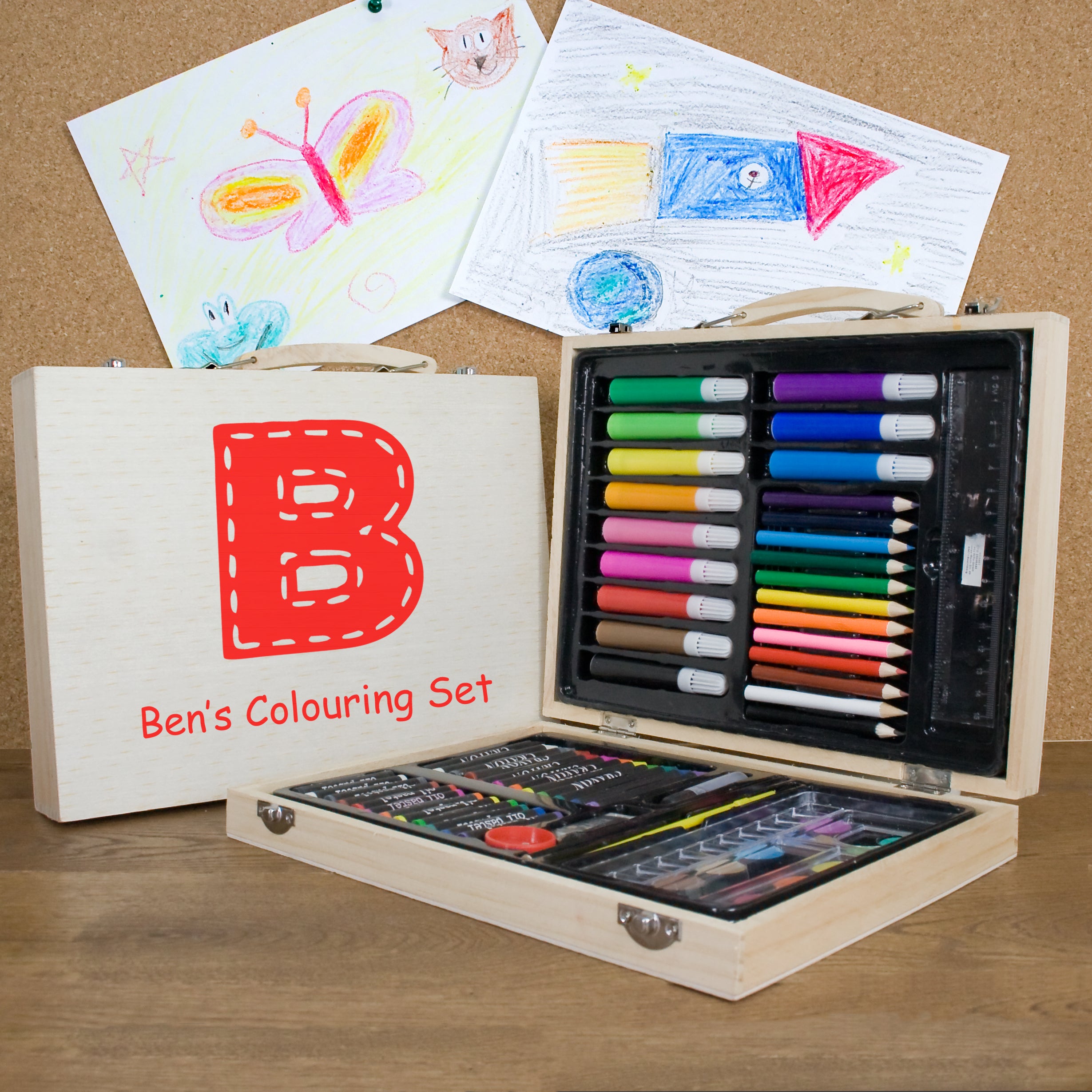 Personalised Children's Colouring In Set - treat-republic