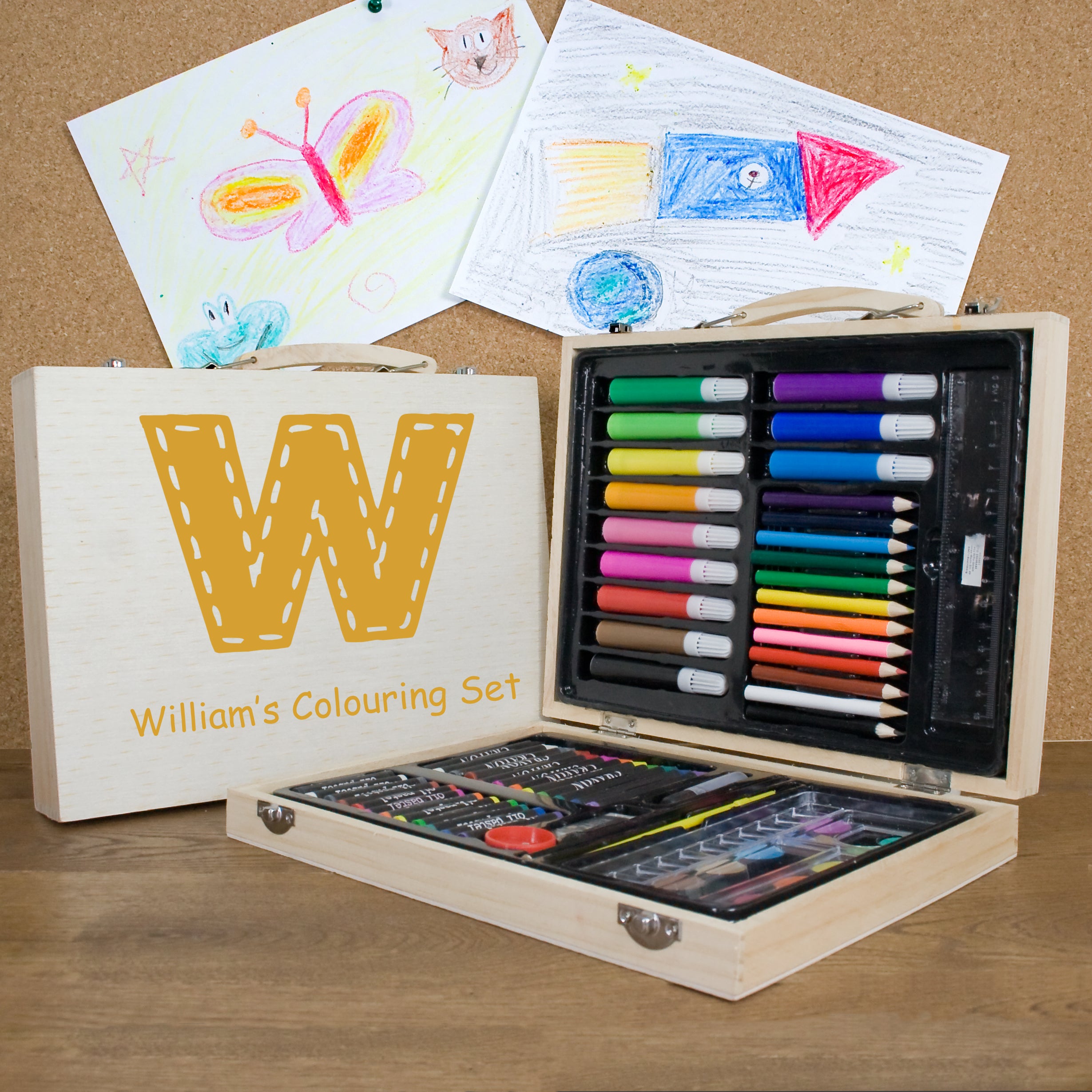 Personalised Children's Colouring In Set - treat-republic