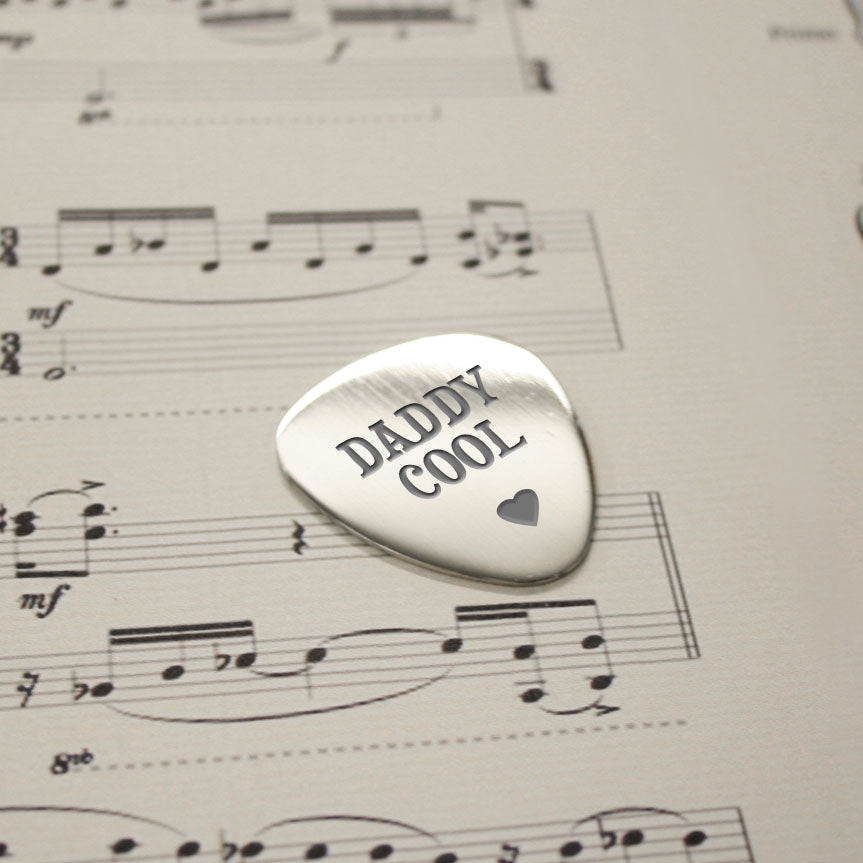 Personalised Daddy Cool Plectrum - treat-republic