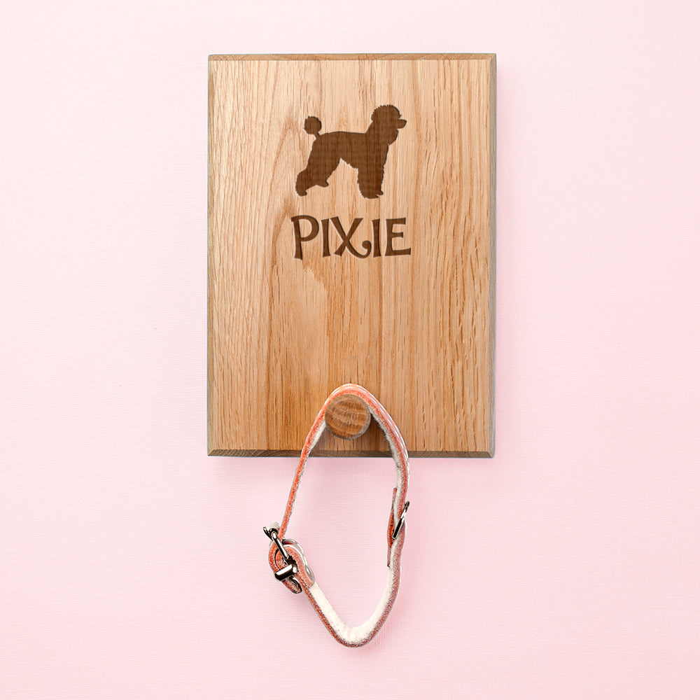Personalised Dog Silhouette Peg Hook - treat-republic