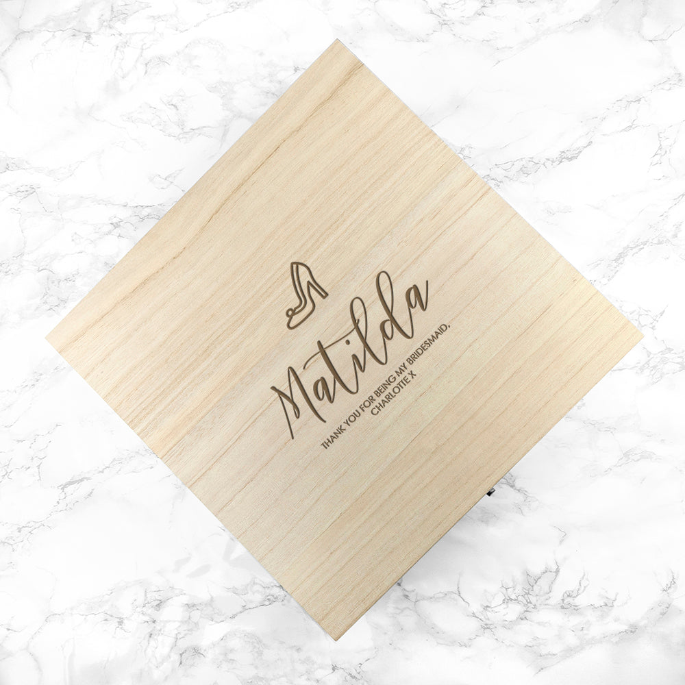 Personalised Elegant Wedding Box - treat-republic