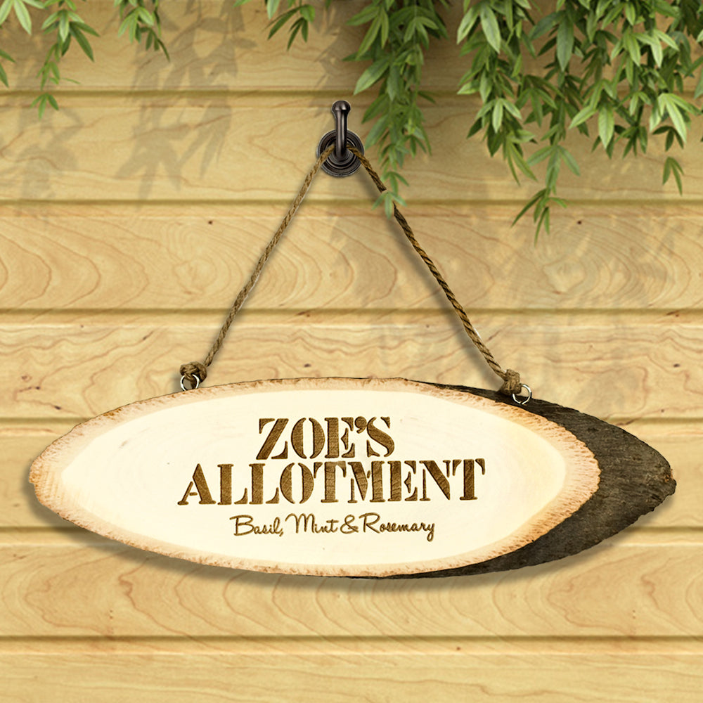 Personalised Garden Allotment Sign - treat-republic
