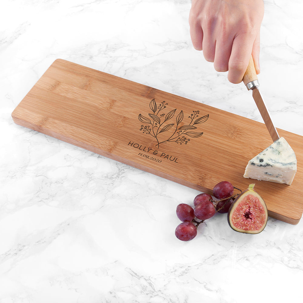 Personalised Happy Couple Serving Board - treat-republic