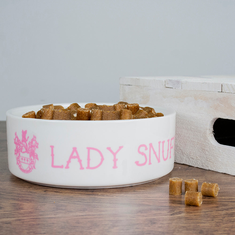 Personalised Lady Cat Bowl - treat-republic