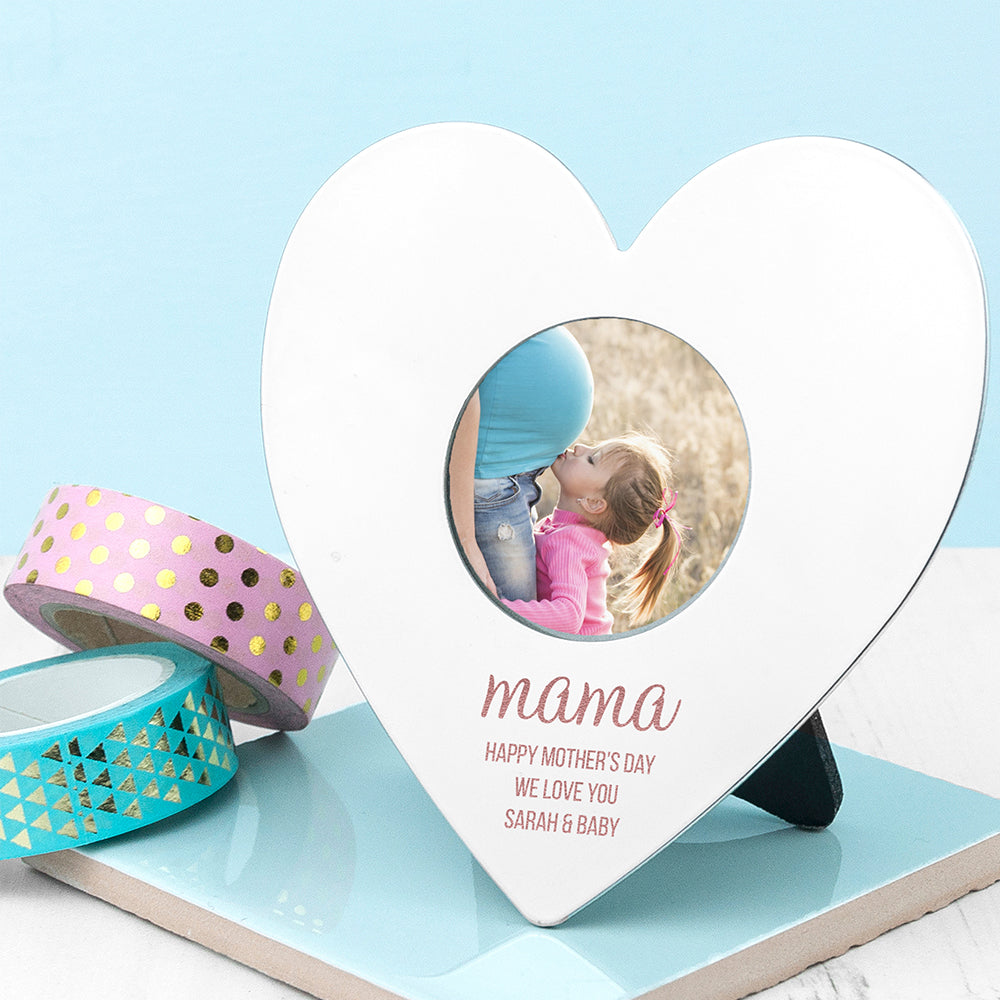 Personalised Mama's mini photoframe - treat-republic