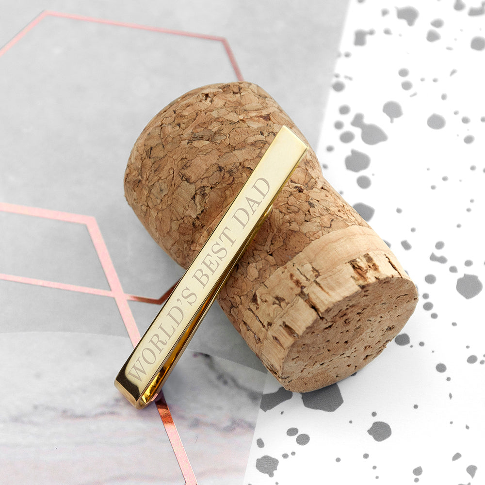Personalised Message Tie Clip - treat-republic
