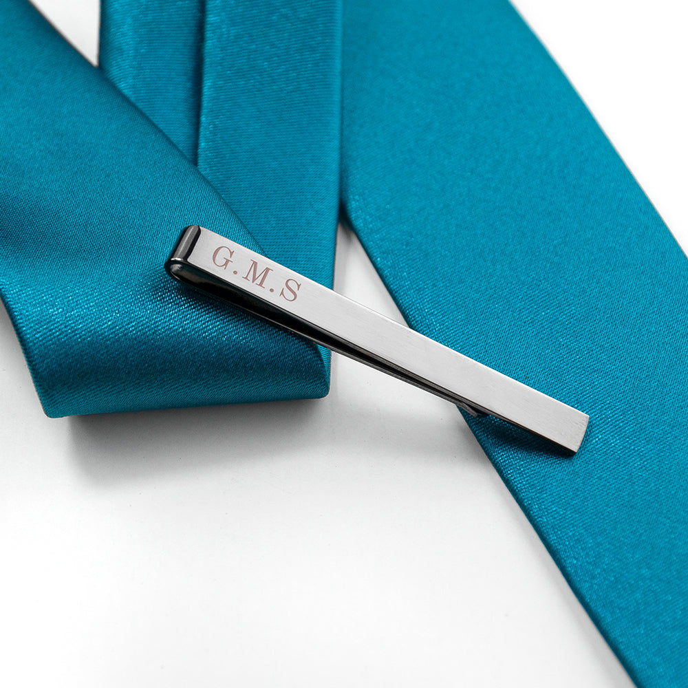 Personalised Message Tie Clip - treat-republic