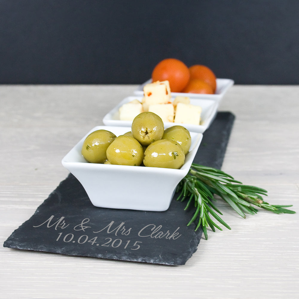 Personalised Meze Serving Platter - treat-republic