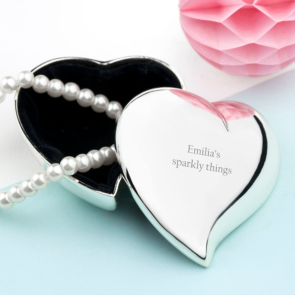 Personalised Miniature Heart Trinket Box - treat-republic