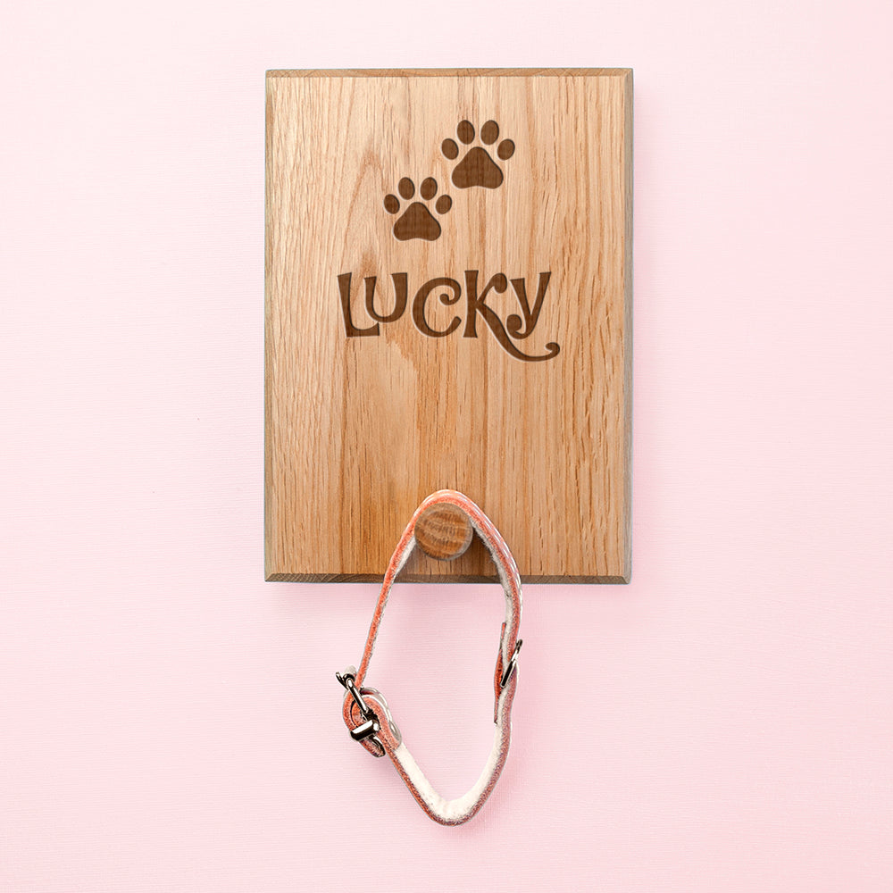 Personalised Paw Print Peg Hook - treat-republic