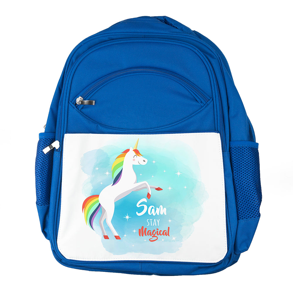 Personalised Rainbow Unicorn Backpack - treat-republic