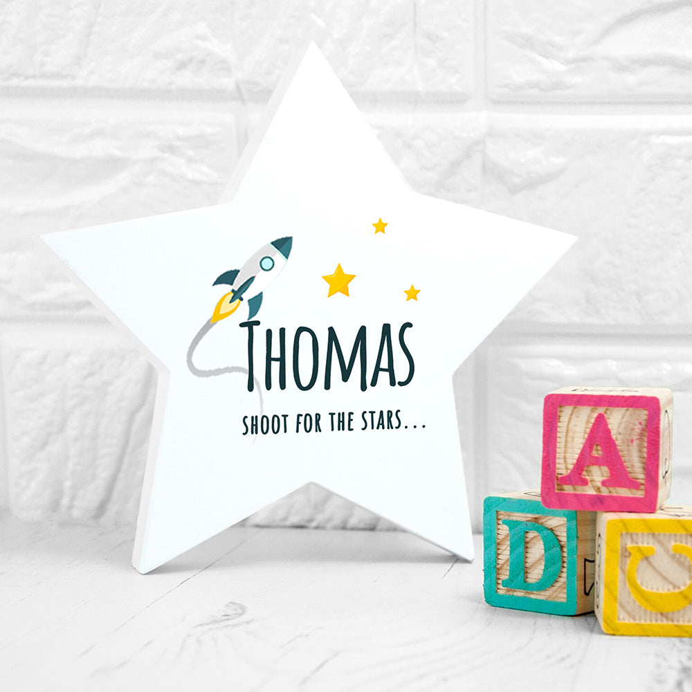 Personalised Rocket to the Stars Keepsake - treat-republic