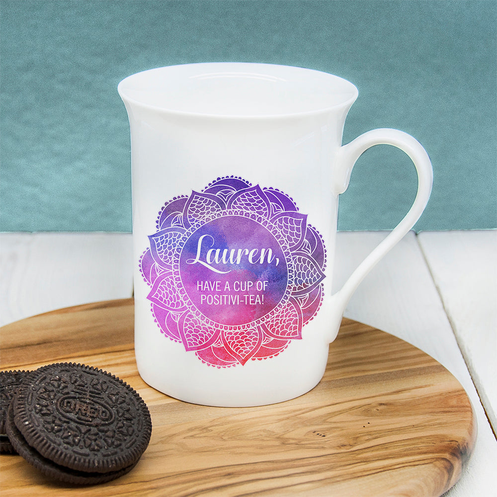 Personalised Spirited Bone China Mug - treat-republic