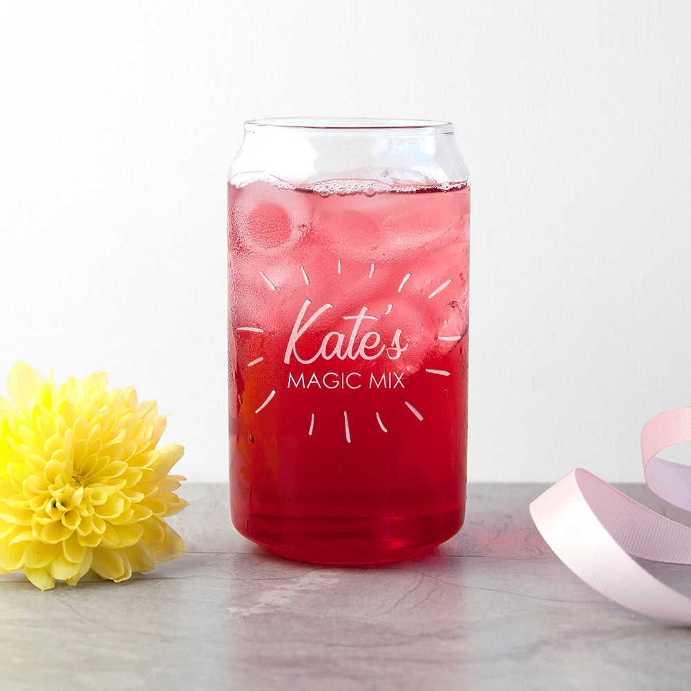 Personalised The Perfect Mix Can Glass - treat-republic