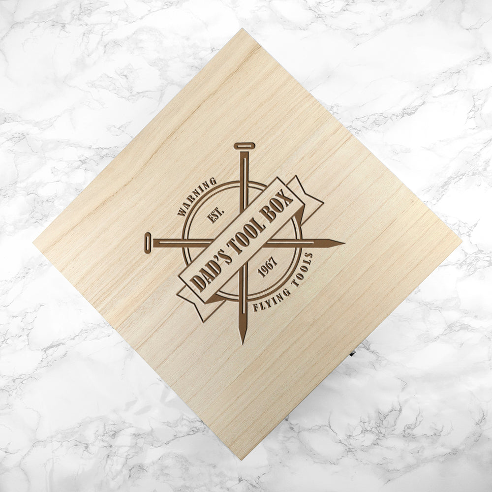 Personalised Warning Tool Box - treat-republic