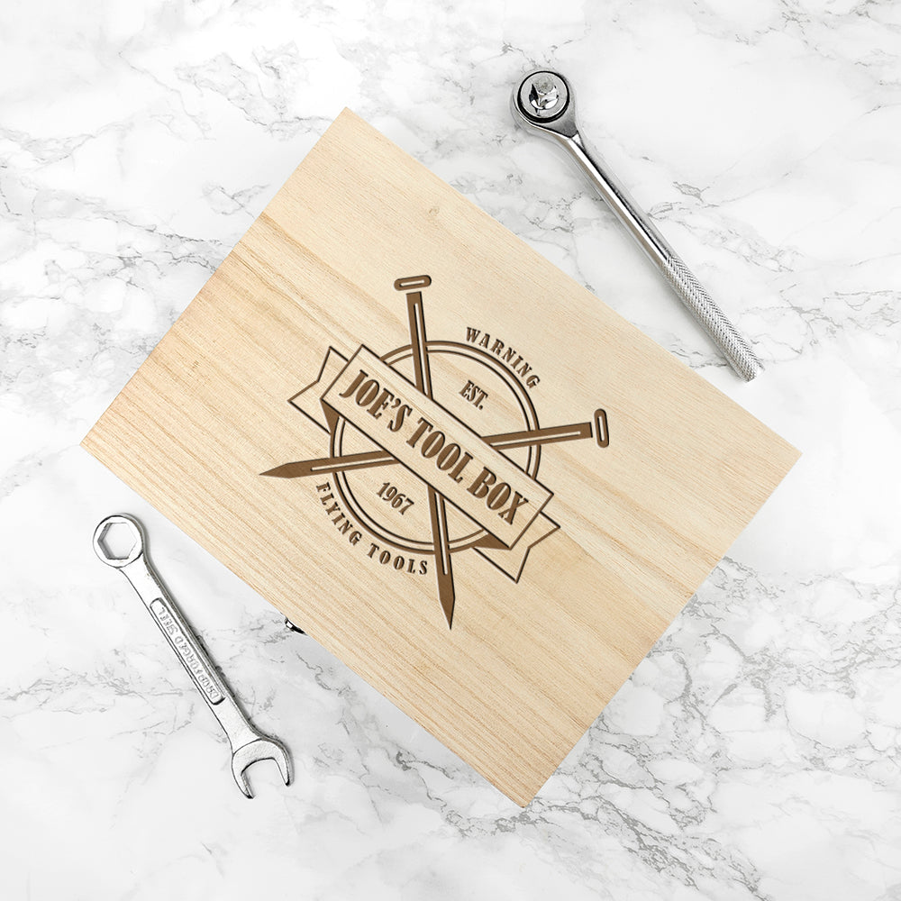 Personalised Warning Tool Box - treat-republic