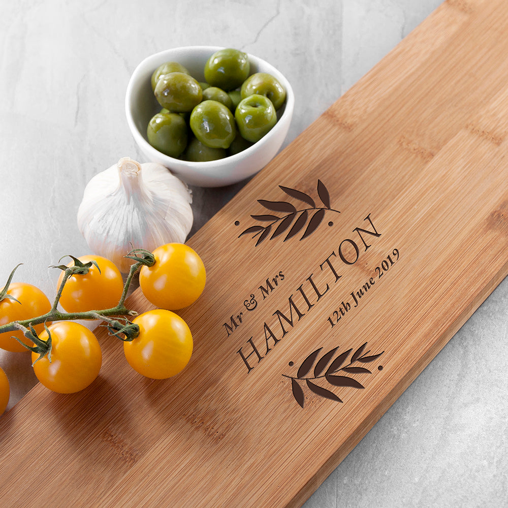 Personalised Wedding Serving Board - treat-republic