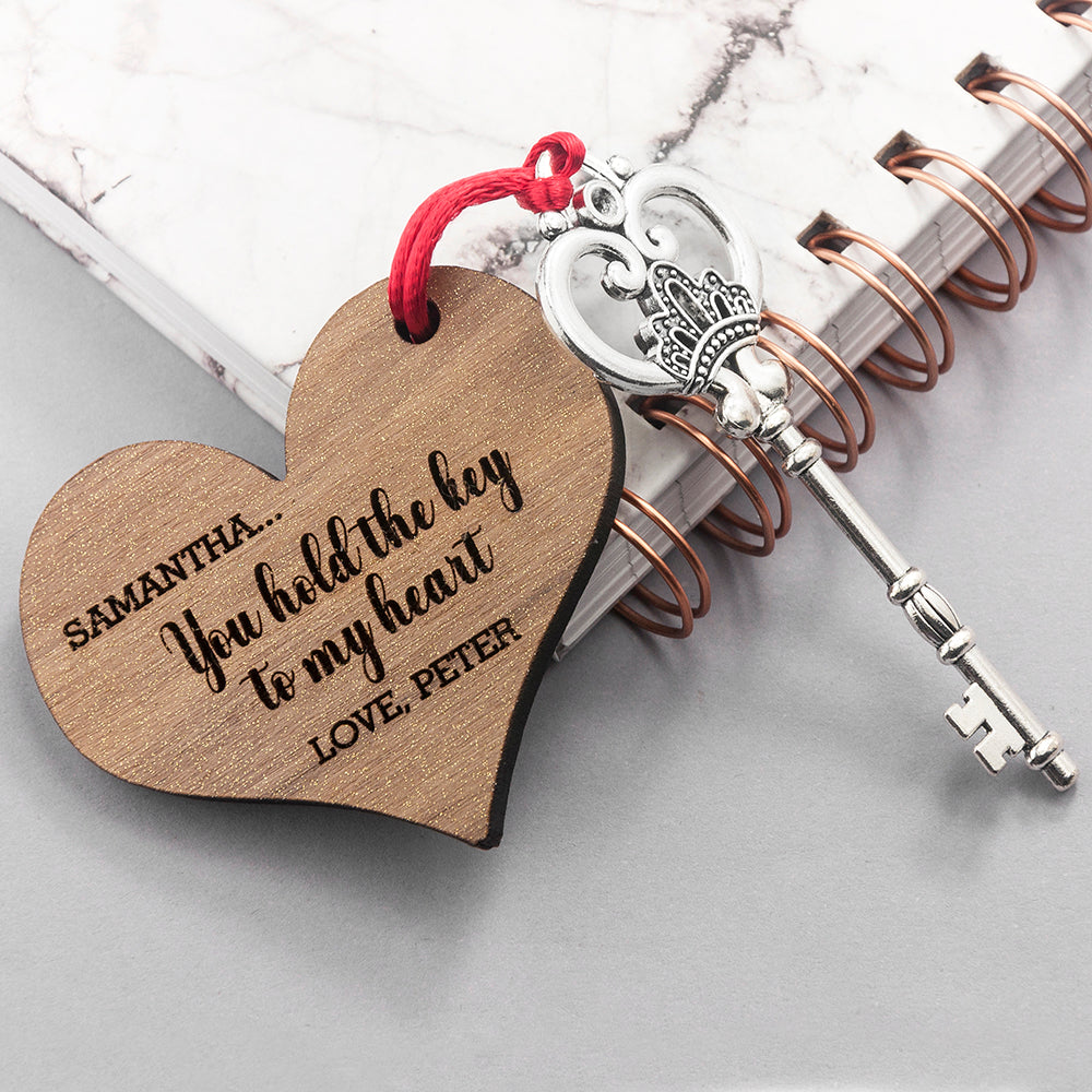 Personalised You Hold My Heart Keepsake - treat-republic