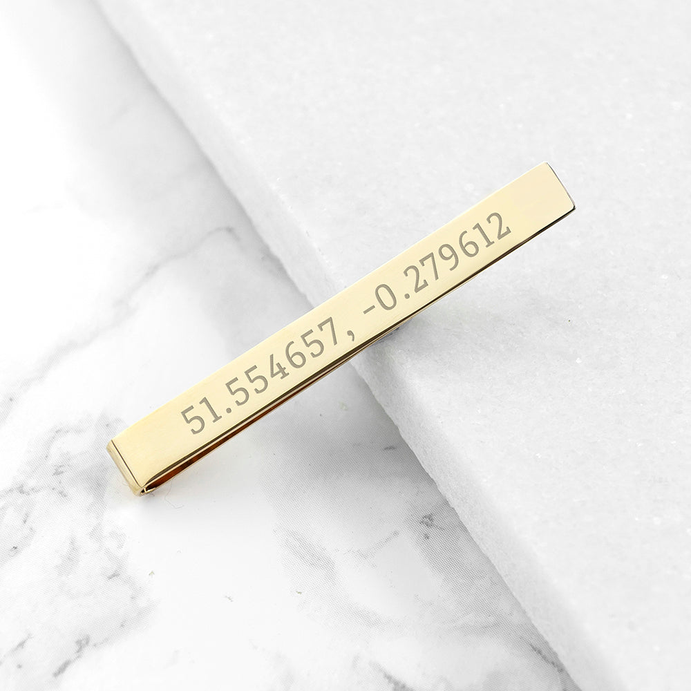 Special Coordinates Tie Clip - treat-republic