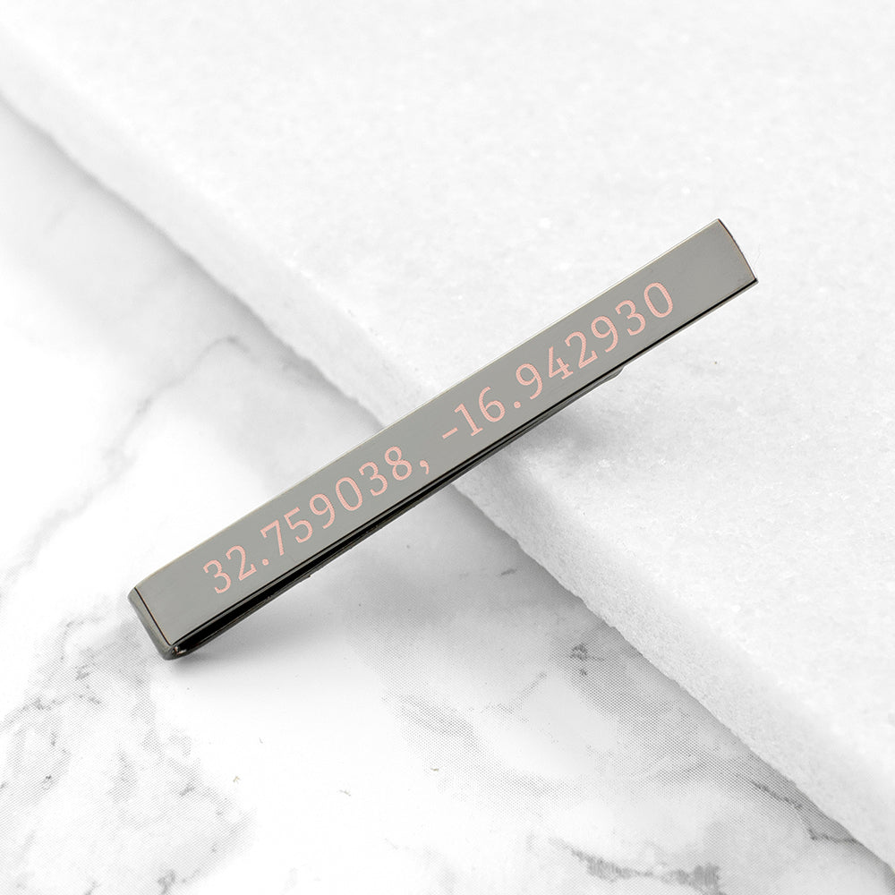 Special Coordinates Tie Clip - treat-republic