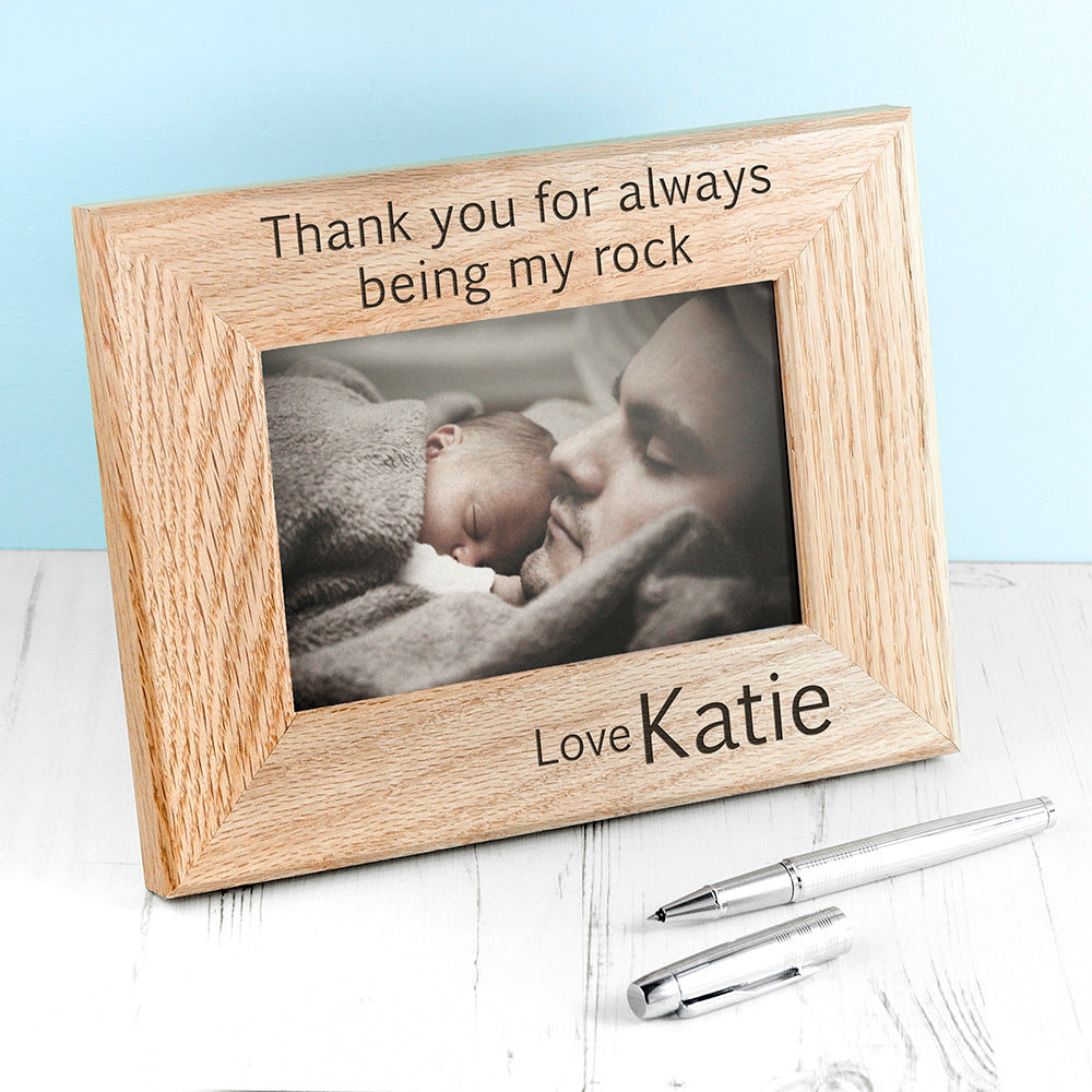 Wordsworth Collection My Rock Engraved Photo Frame - treat-republic