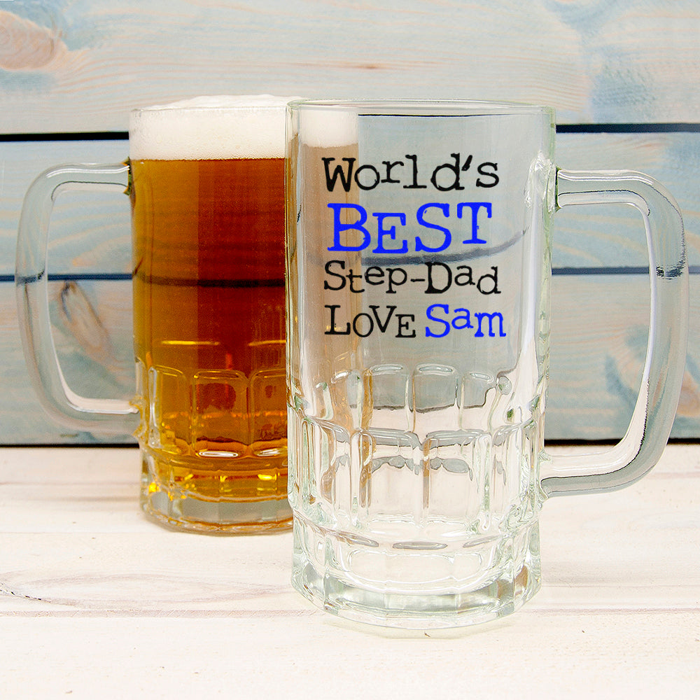 World's Best Step-Dad Tankard - treat-republic