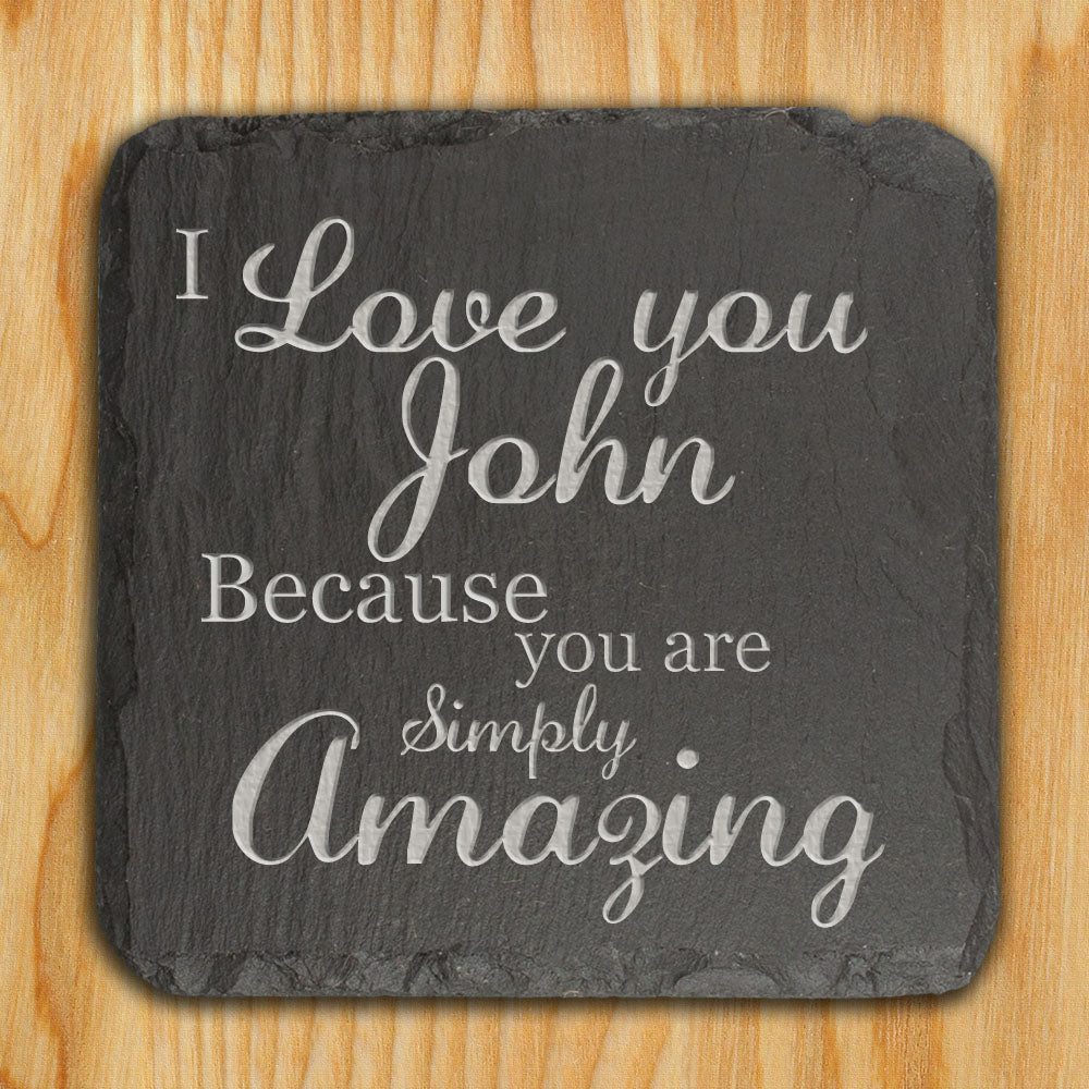 You are Simply Amazing Slate Keepsake - treat-republic