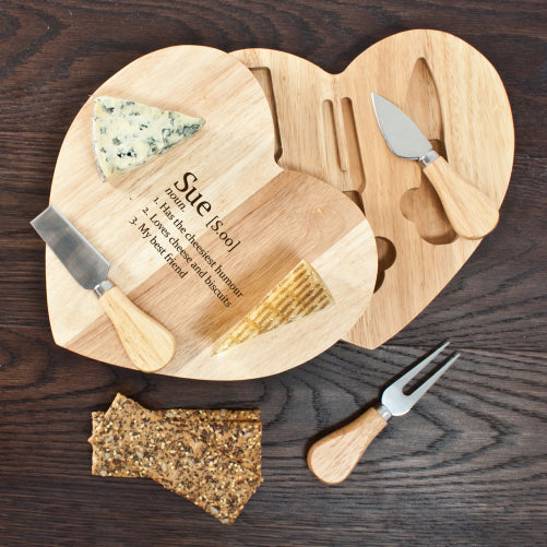 Your Definition Heart Cheese Set - treat-republic