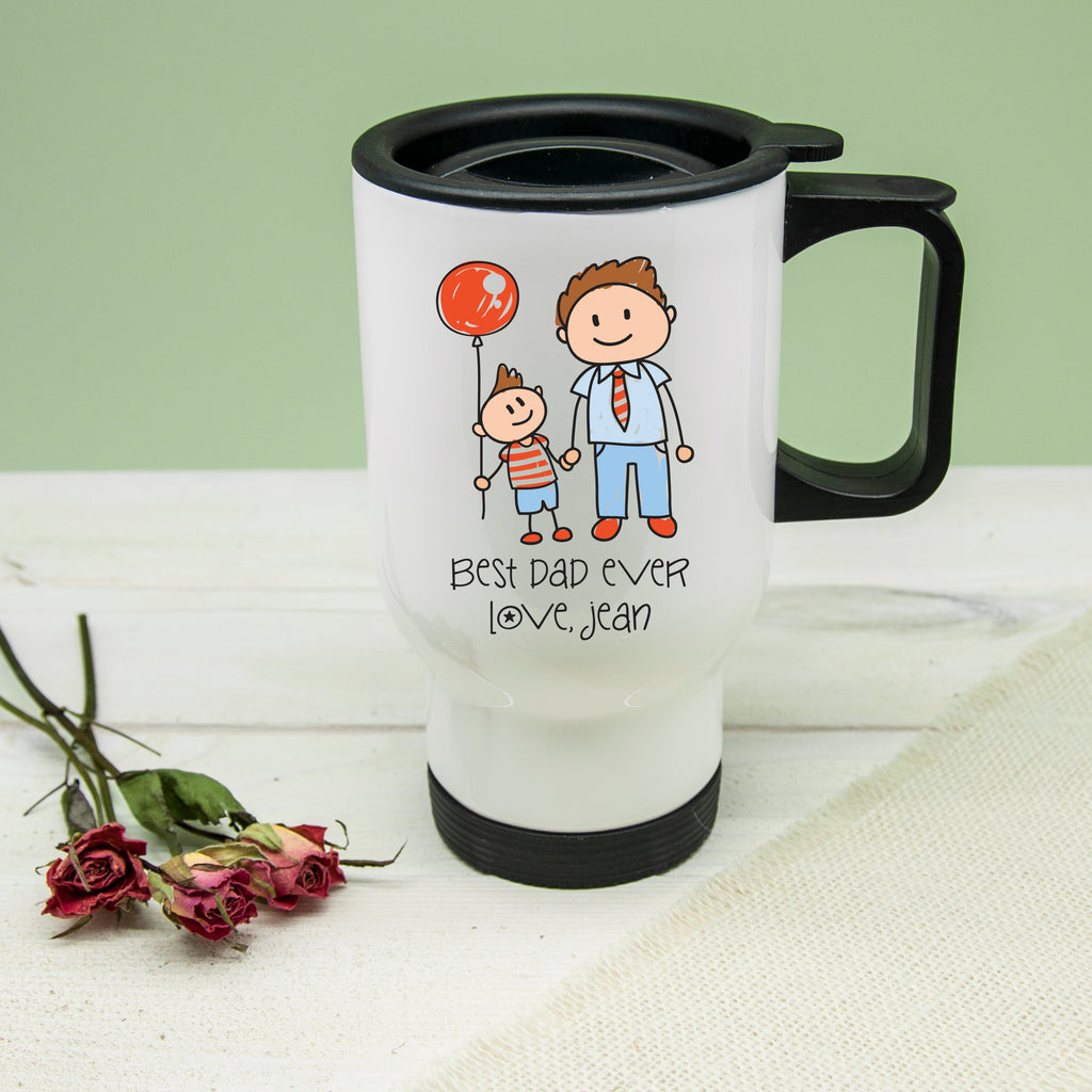 Personalised Kid's Artwork Travel Mug