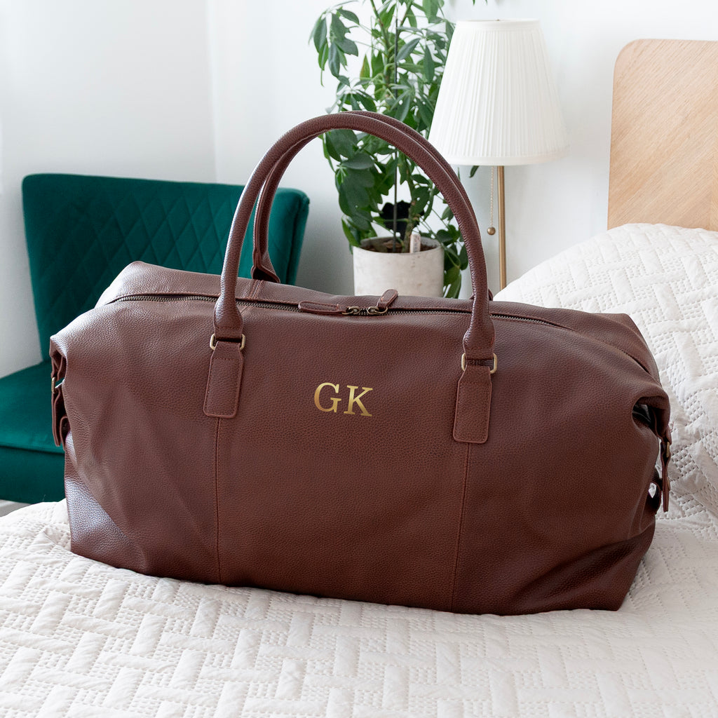 Monogrammed Weekender Holdall